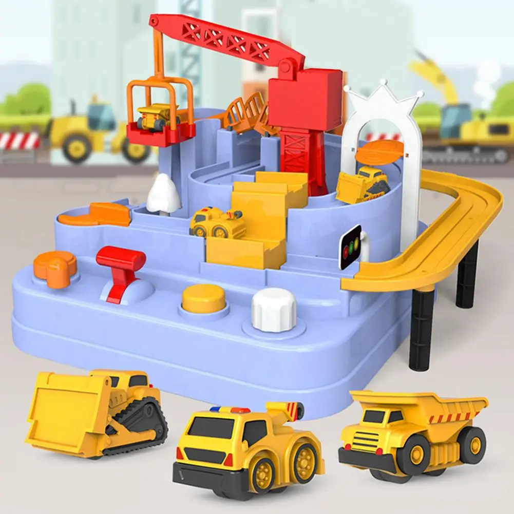 Обучающая игрушка Приключения Игра гоночный рельсовый автомобиль модель