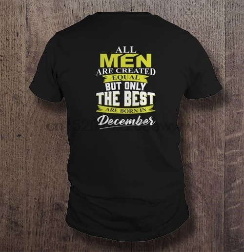 Мужская футболка все мужчины создаются равными но только лучшие родились в