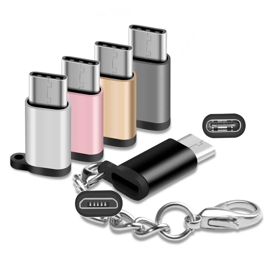 Адаптер для телефона USB 3 1 Type C OTG переходник Micro Female Male oppo Samsung Note 8 S8 xiaomi letv Huawei