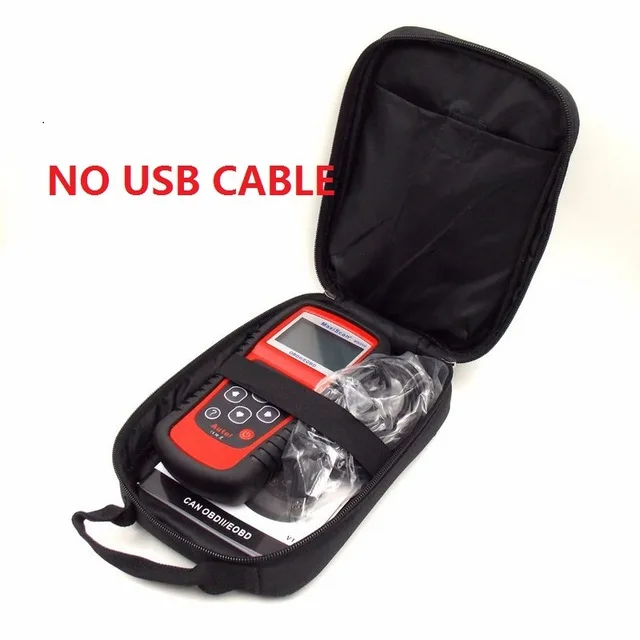 no print function a-utel MaxiScan MS509 OBDII OBD2 считыватель кодов автомобильный диагностический инструмент работает для США и Азии и Европы Автомобильный сканер - Цвет: no print function
