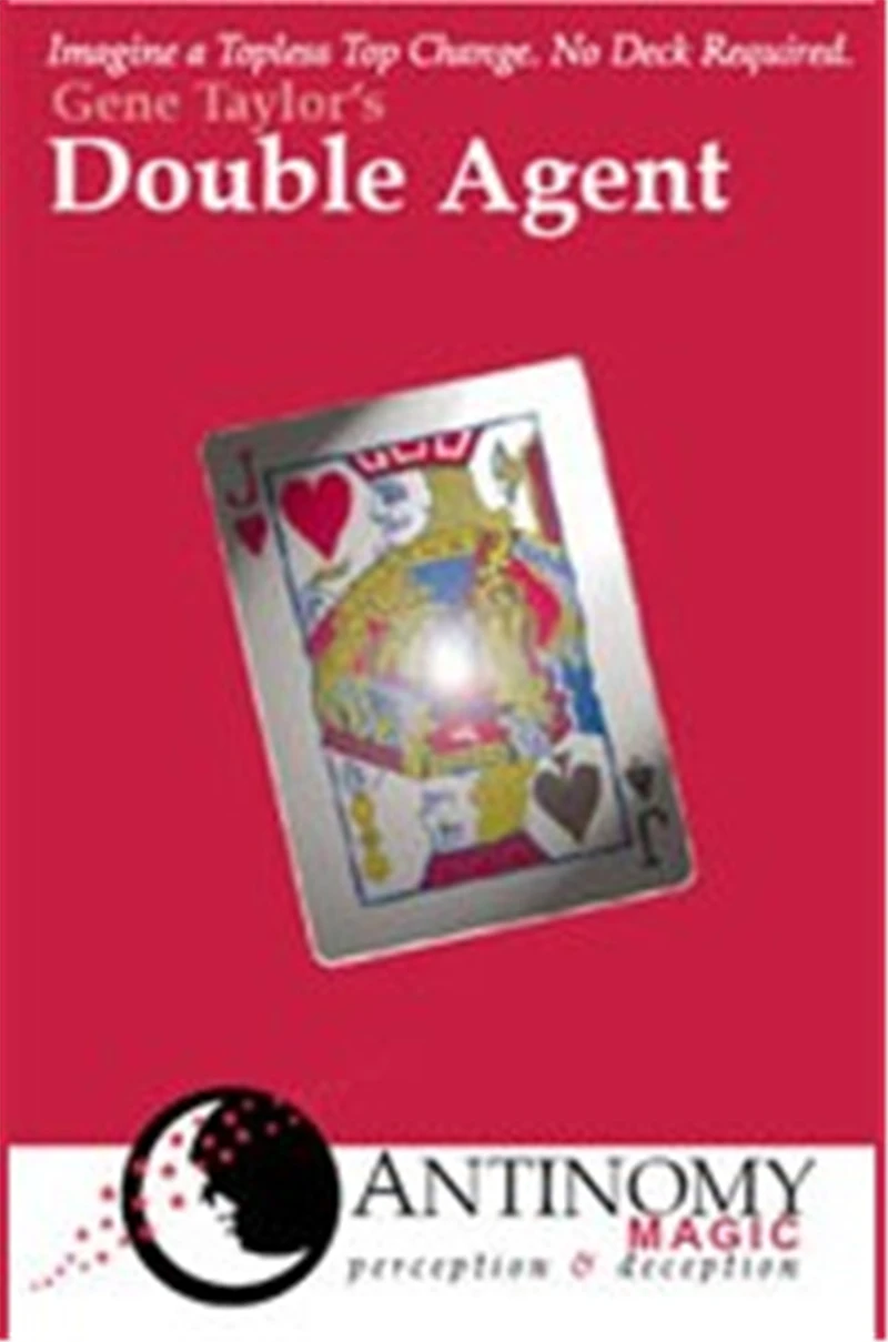 Волшебные трюки двойной агент для карта волшебника набор волшебных шоу реквизит