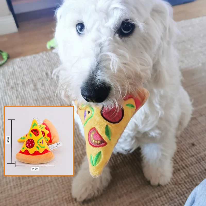 

2021 High Quality Plush Dog Toys Squeaker Sound Chew Toys for Puppy Small Large Dog Clean Teeth Toy Pets Accessories Supply