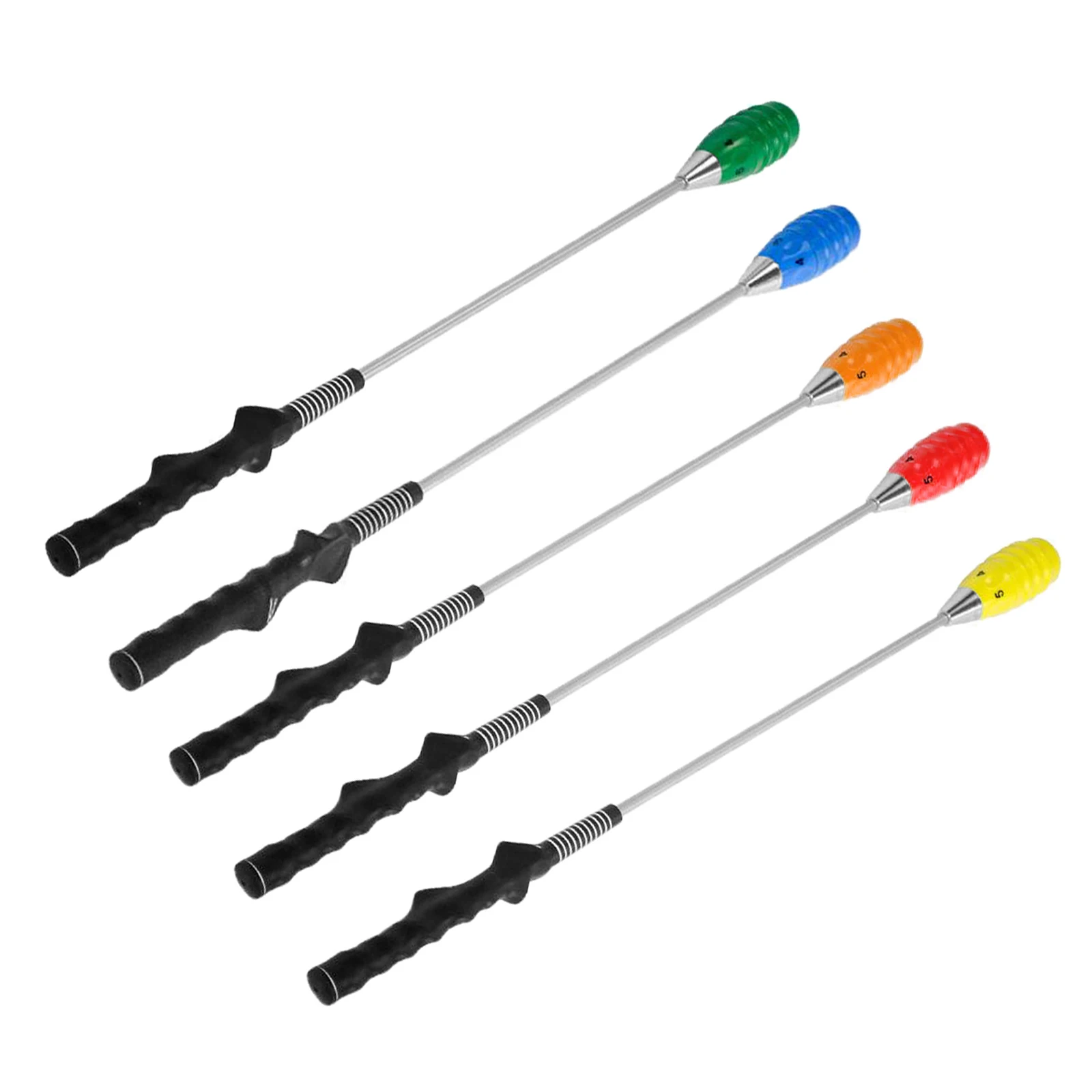 

Golf Swing Trainer Aid Adjustable Swing Training Gear Stick Gesture Correction for Strength Grip Tempo & Flexibility Training