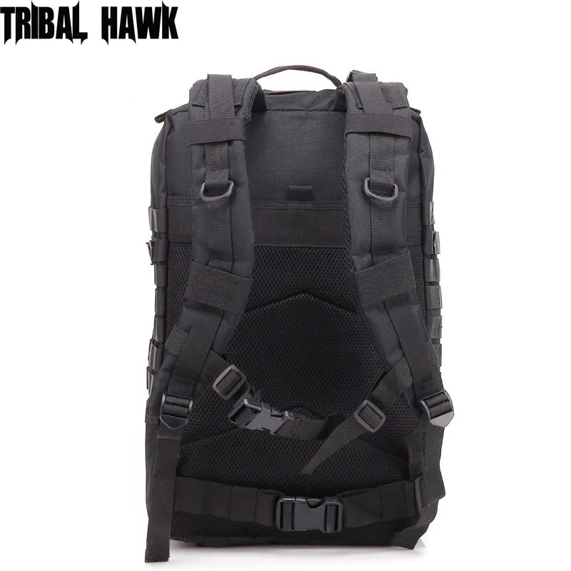 

50L Military Assault Bags Army Tactical Molle Backpack Outdoor Hiking Camping Hunting Backpack Camo Waterproof Trekking Pack