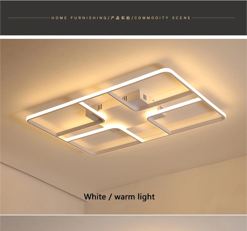 Chandelierrec AC85-265V алюминиевый потолочный светильник современные светодиодные потолочные лампы для гостиной спальни домашнее освещение потолочные светильники