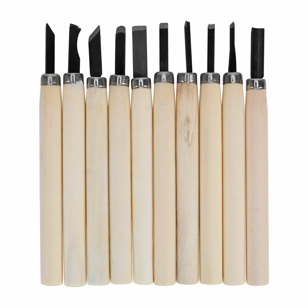 

DIYWORK стамеска 10 шт./компл. DIY ручной инструмент резьба по дереву ручная Ножи максимального детальный ручной инструмент для работы по дереву