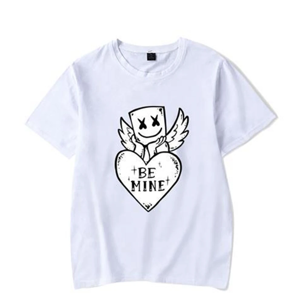 Marshmello футболка с круглым воротником и коротким рукавом электро акустическая