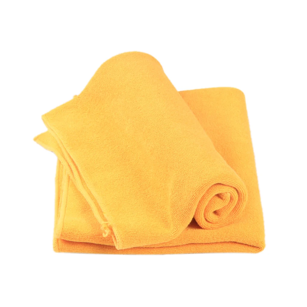 

2PCS Car Wash Microfiber Towel Car Cleaning Drying Cloth Hemming Car Cloth Detailing Towel 22*22CM Car Cleaning Towels Blue