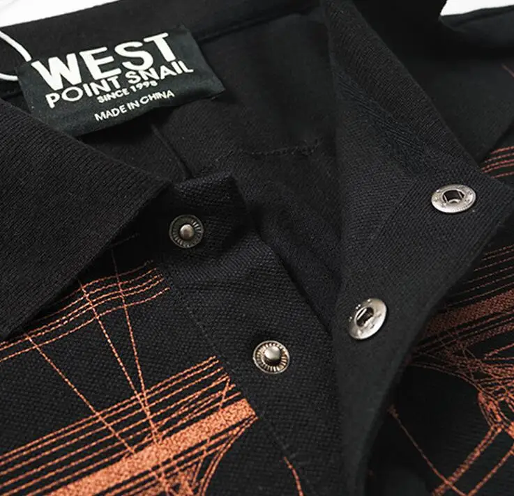 

High New 19ss Men High Cobra Snake abstract Fashion Casual Polo Shirts Shirt Skateboard Cotton Polos Top Tee S-2XL #C50