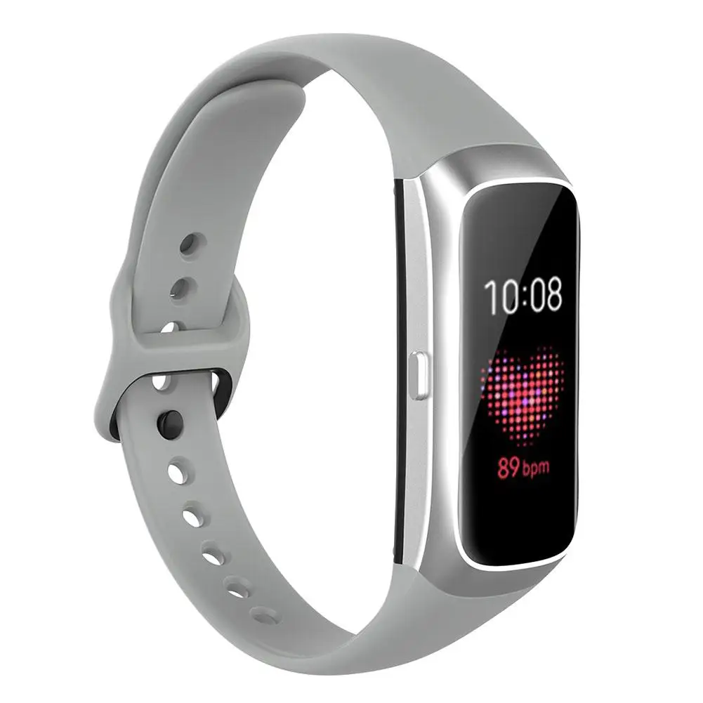 Для samsung Galaxy Fit ремешок силиконовый спортивный ремешок для SM-R370 Смарт-часы ремешок на запястье ремешок аксессуары