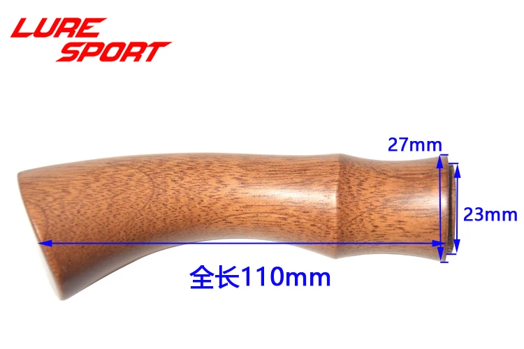 LureSport деревянная ручка 11 см для FUJI ACS катушка сиденье в форме пальца ручка стержень строительный компонент ремонт полюс DIY аксессуар