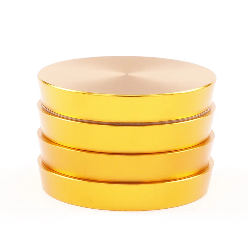 Башня Форма 4 Слои измельчитель травы сорняков 63 мм Алюминий в форме трапеции