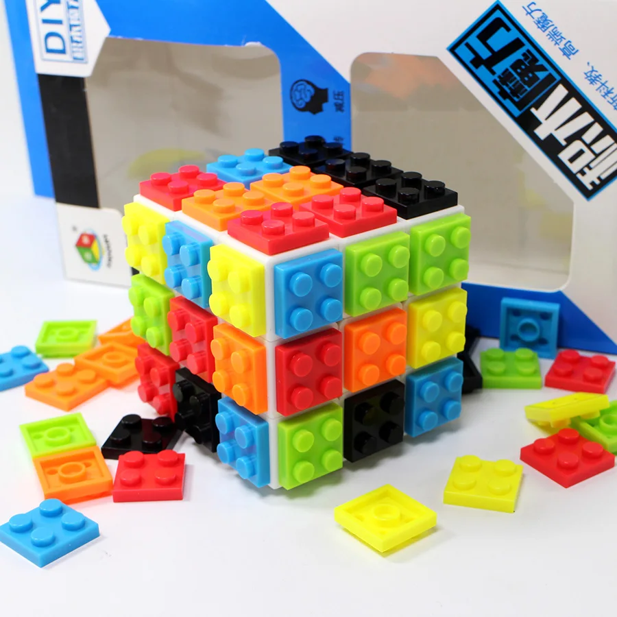 Волшебный куб Fanxin пазл строительные блоки кубики 3x3x3 3*3 скоростные