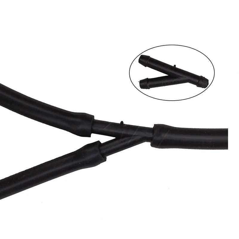 

18pcs Car Wiper Spray Pipe Joint Windshield Washer Pipe Nozzle Wiper Cleaning Water Hose Tube Joint T Y I Type