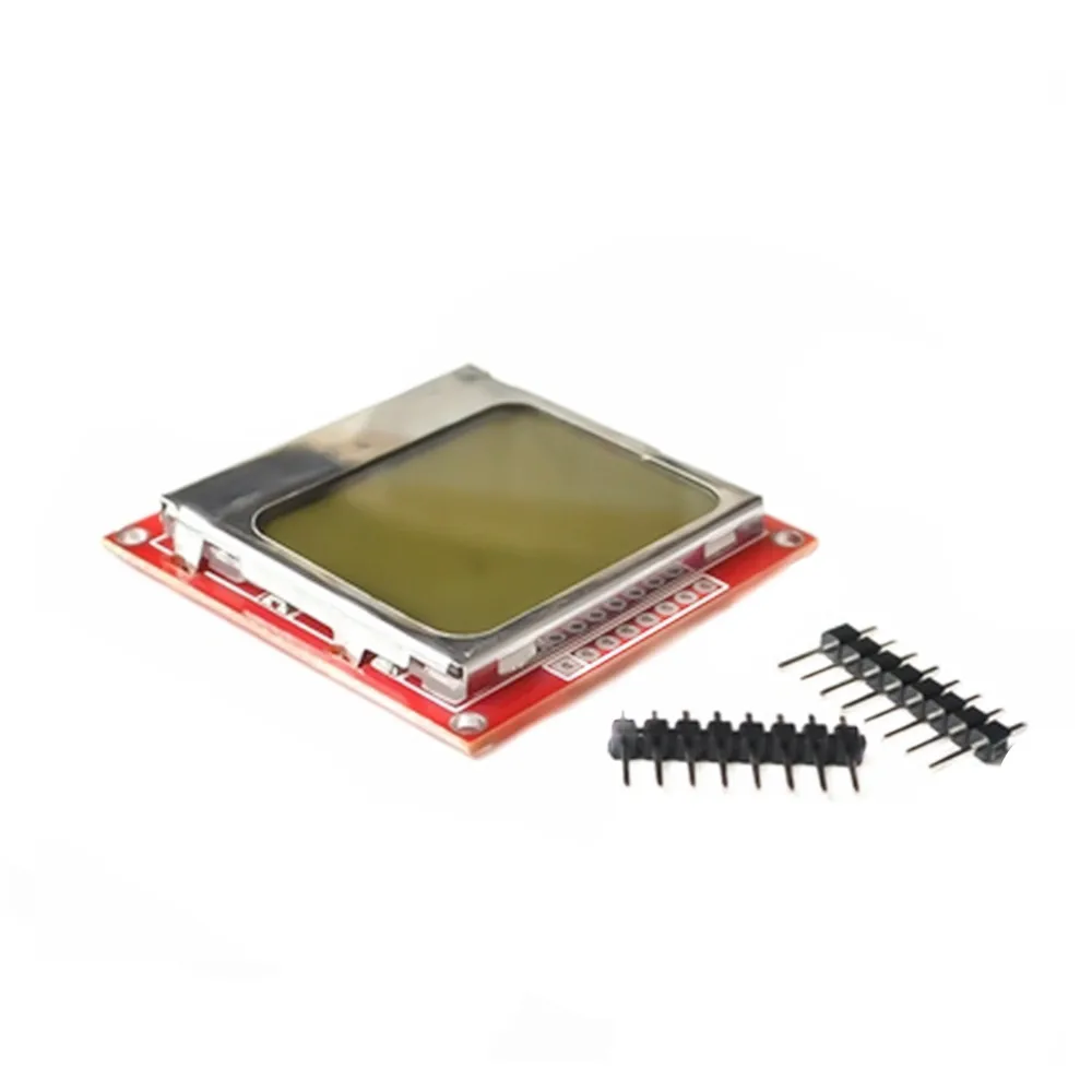 Модуль ЖК-дисплея Nokia 5110 красный PCB | Электронные компоненты и принадлежности