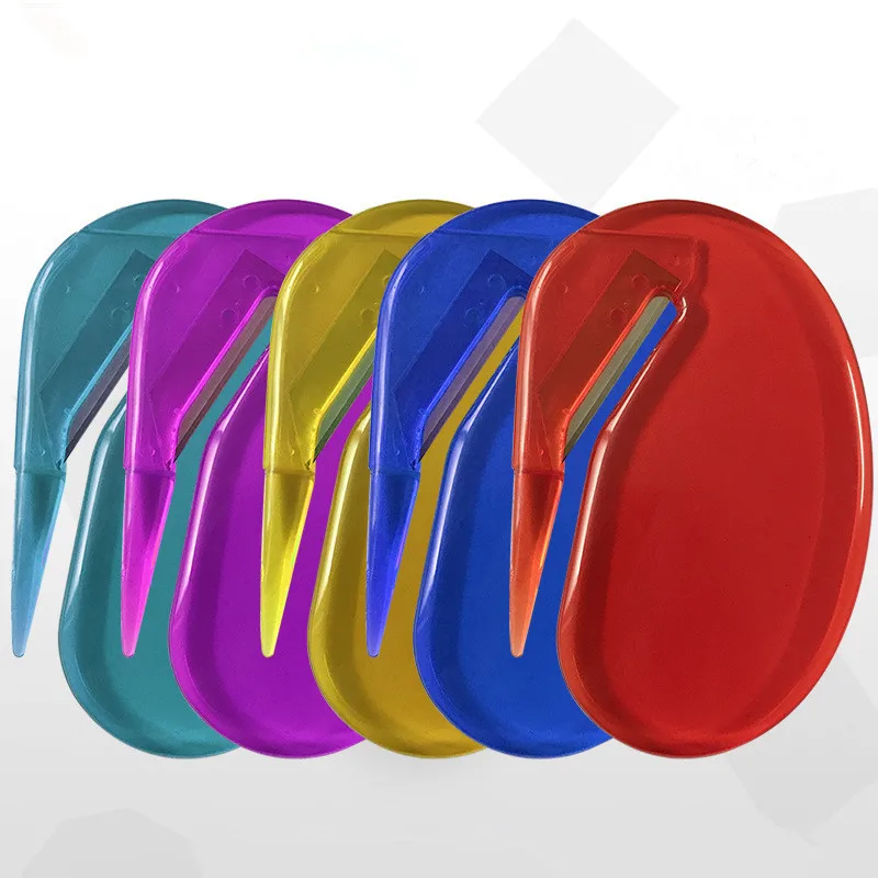 Пластиковый мини нож для открывания писем Открыватель конвертов с надписью