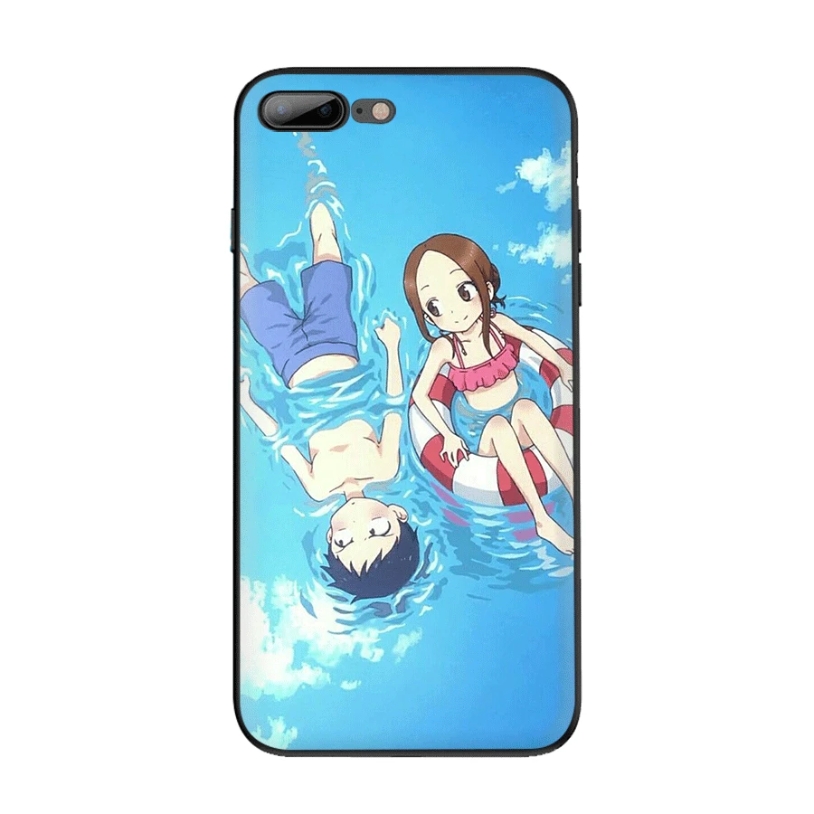 B1 Чехол для мобильного телефона tpu для iPhone 11 Pro XR X XS Max iPhone 7 8 6 6s Plus 5 5S SE чехол Karakai Jozu no Takagi-san - Цвет: B1
