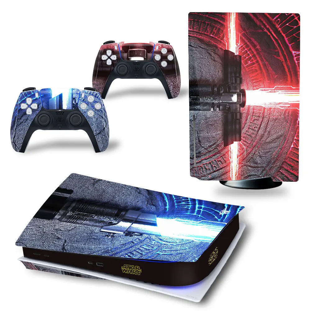 

Виниловая наклейка для консоли PlayStation 5 и 2 контроллеров PS5