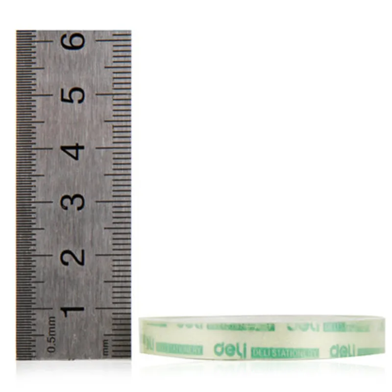 DL 30003 Офисная прозрачная лента для студентов маленькая клейкая упаковочные
