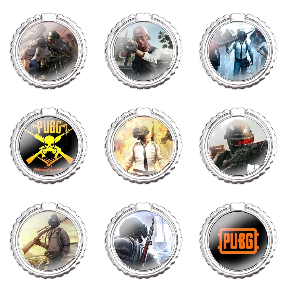 Кольцо-держатель PUBG Winner для сотового телефона, металлическая подставка с кольцом на палец, стильный дизайн, креативный мультяшный дизайн