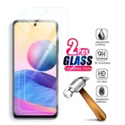 2 шт. 9H Защитное стекло для Xiaomi Redmi Note10 5G Glas Redmy Note 10S 10T Not 10 Pro HD Взрывозащищенная защитная пленка для экрана