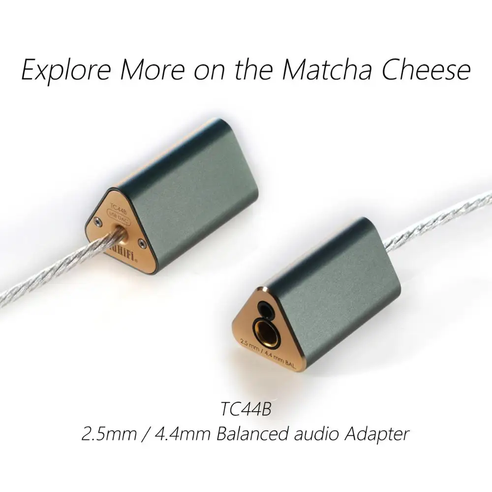 DDHiFi TC44B USB C Тип до 2 5 мм/4 4 мм сбалансированный ЦАП и усилитель Двойной чипсов