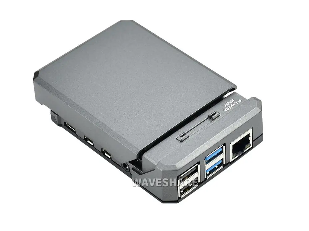 PI4 чехол тонкий алюминиевый для Raspberry Pi 4 красивая и устойчивая к давлению