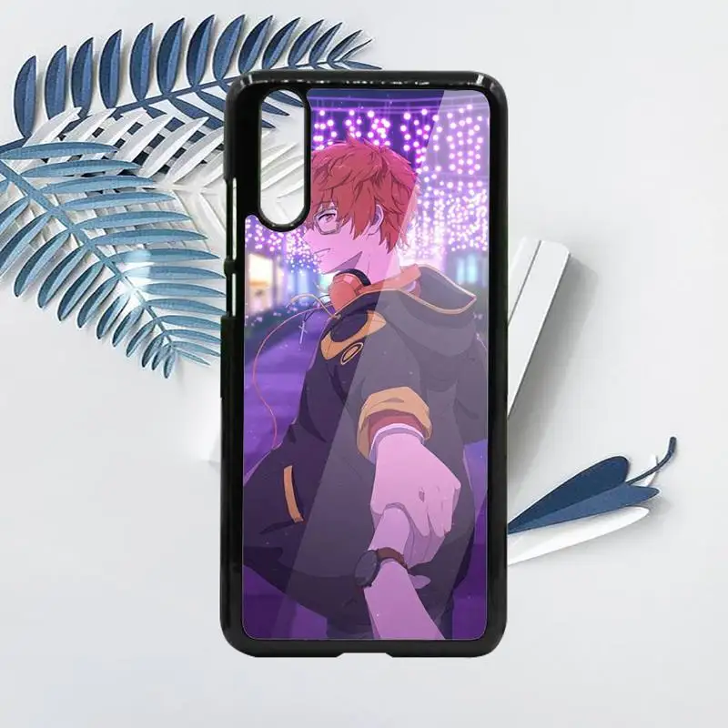 

Japan anime 707 Mystic Messenger Phone Case PC For Samsung galaxy S note 8 9 20 10 e lite2019 plus pro ultra