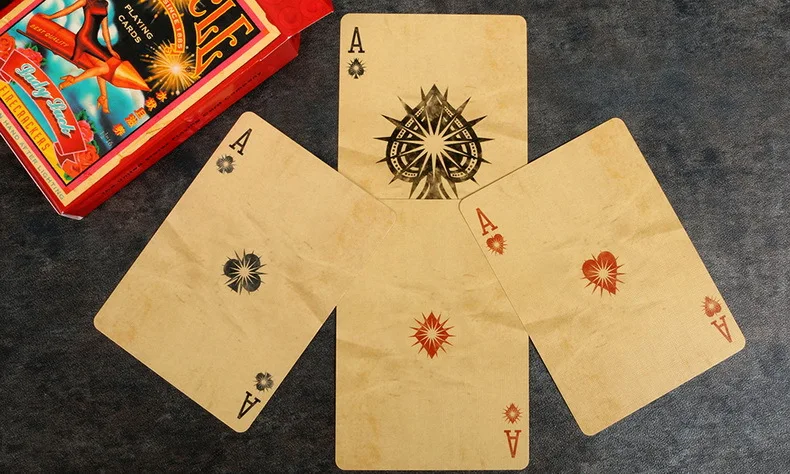 

1 Deck Orginal Bicycle Firecracker Playing Cards 88*63mm Paper Magic Category Poker Cards For Professional Magicians