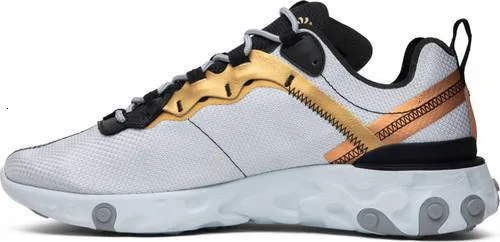 Новинка react element 87 55 спортивная обувь для мужчин Антрацит светильник кость