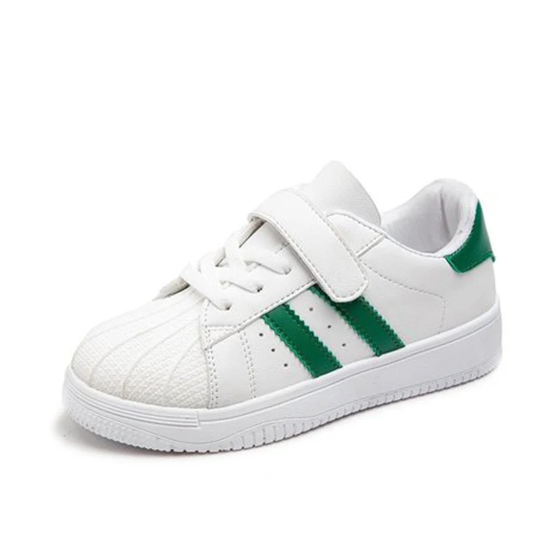 

New Autumn And Winter Boys And Girls Casual White Shoes Sports Shoes Children Students Breathable Non-Slip Casual Sports Shoes