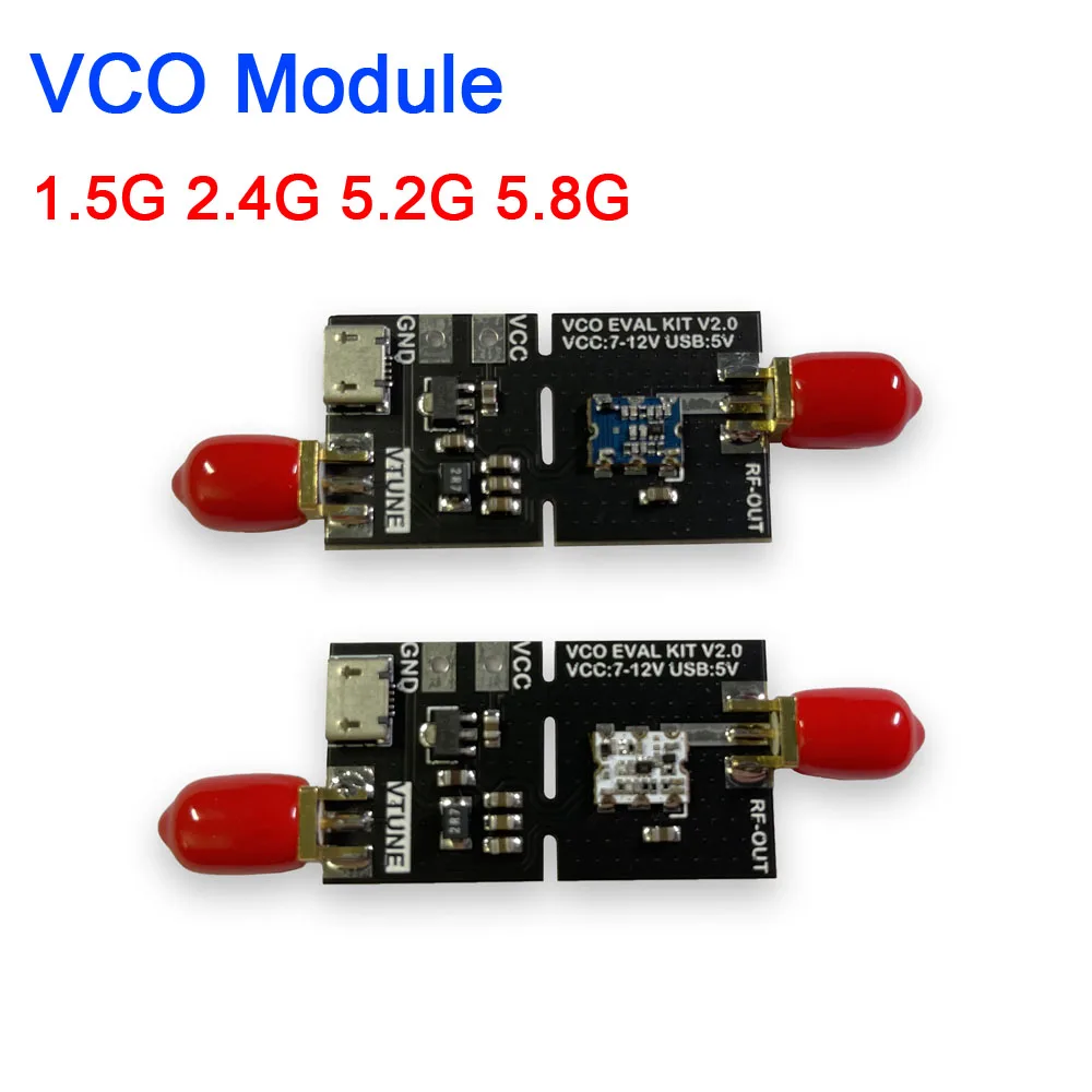 

1.5G 2.4G 5.2G 5.8G VCO Module Voltage Controlled Oscillator Module VCO Voltage Controlled Oscillator FOR GPS WIFI 2.4GHZ