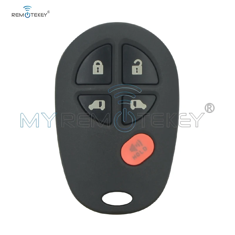 

Remtekey GQ43VT20T Remote key fob 5 button 315MHZ for Toyota Sienna key 89742-AE030 or 89742-AE031
