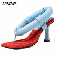 2021 fashion temperament woman sandals leather high heels designer shoes high quality sandals party holiday brand women shoes