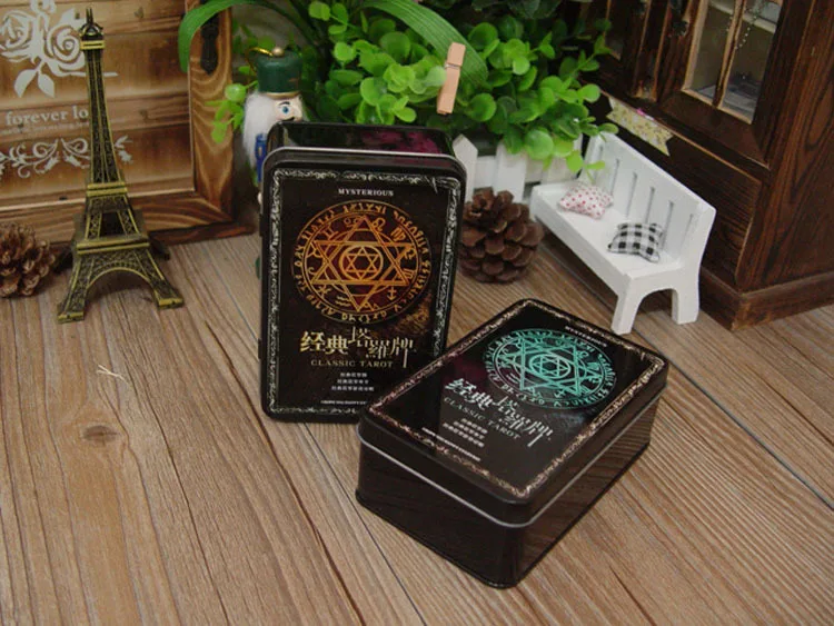 Классическая загадочная настольная игра Карты Таро карты китайский/английский