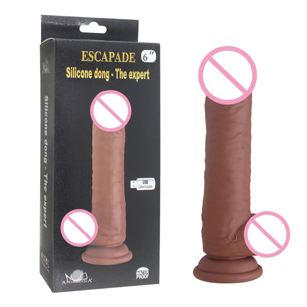 Фаллоимитатор фаллоимитатор перезаряжаемый от USB 10 скоростей присоска