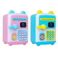 novelty atm money bank toy educational automatic rolling paper coin cash bank machine toy atm saving bank toy for girls gift