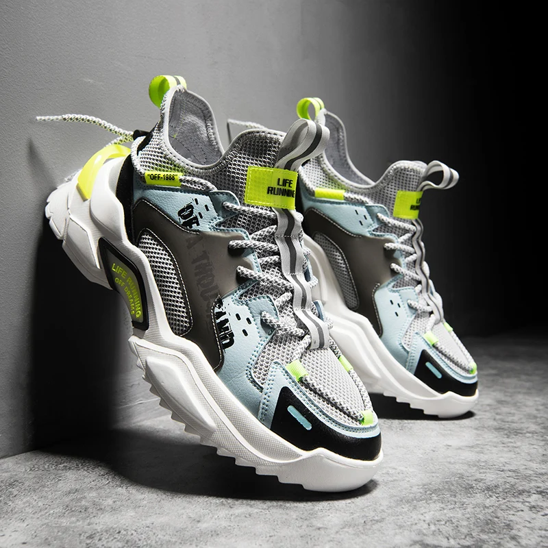 Большой размер Лидер продаж Стильные мужские кроссовки высокого качества