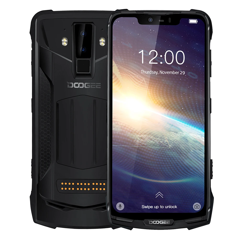 DOOGEE S90 Pro Android 9.0 Smartphone Helio P70 Octa Core 6.18 FHD+ IP68 Wireless Charge 6GB 128GB 16MP 4G Dual SIM Mobile Phone | Мобильные