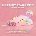 1 шт., светодиодный вая Беспроводная оптическая мышь, 2,4 ГГц, 8D, 3200DPI