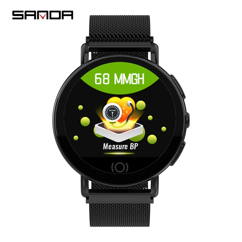 SANDA T7 женские умные наручные часы с испанским языком мужские деловые русские