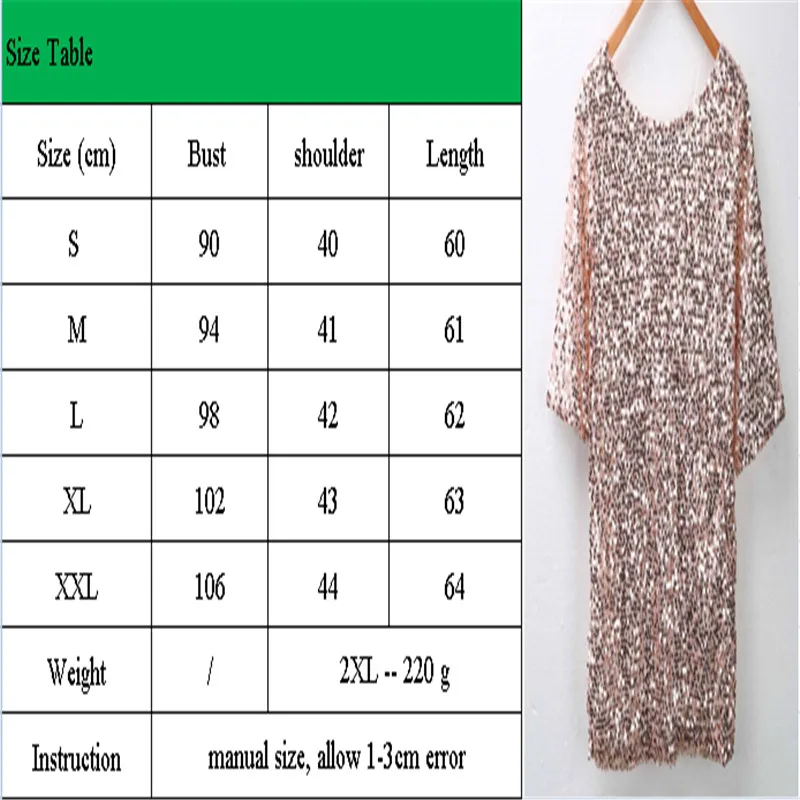 Женская блестящая блузка с длинным рукавом Modis золотистая блестками Свободный