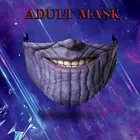 Забавная маска-бабочка танос клоун Халк Веселая маска с принтом для взрослых мужчин женщин мужчин унисекс Регулируемые моющиеся дышащие защитные маски