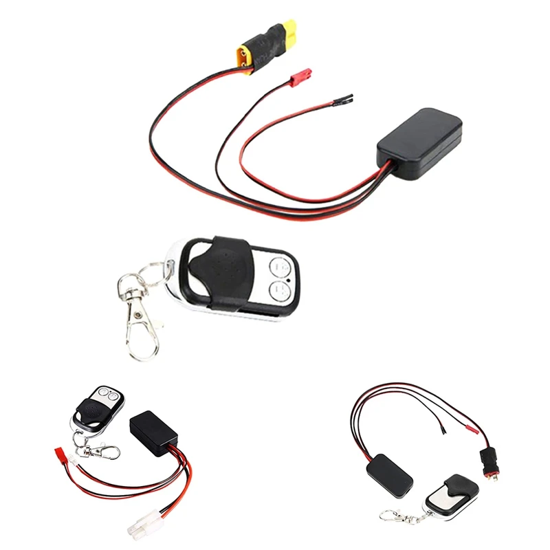 

Удобный автомобильный пульт дистанционного управления для скалолазания, беспроводной контроллер лебедки для 1:10 TRX4 KM2 D90 SCX10 90046 RC Crawler