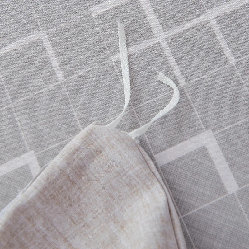 1 шт. коричневый треугольник геометрический узор пододеяльник Простые Модные 100%