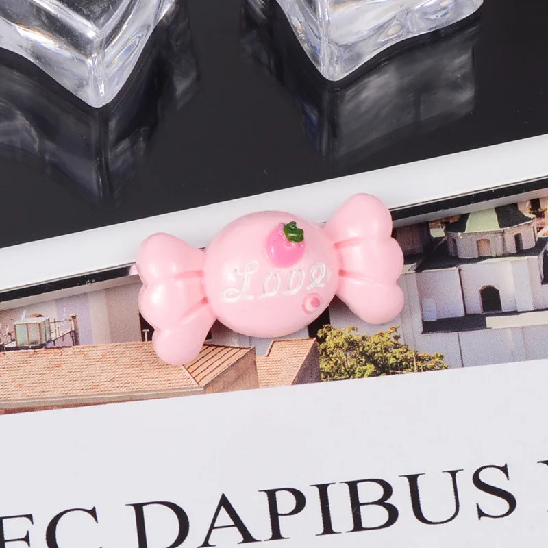 7 видов цветов Конфета из смолы Diy аксессуары для безделушек глиняные амулеты