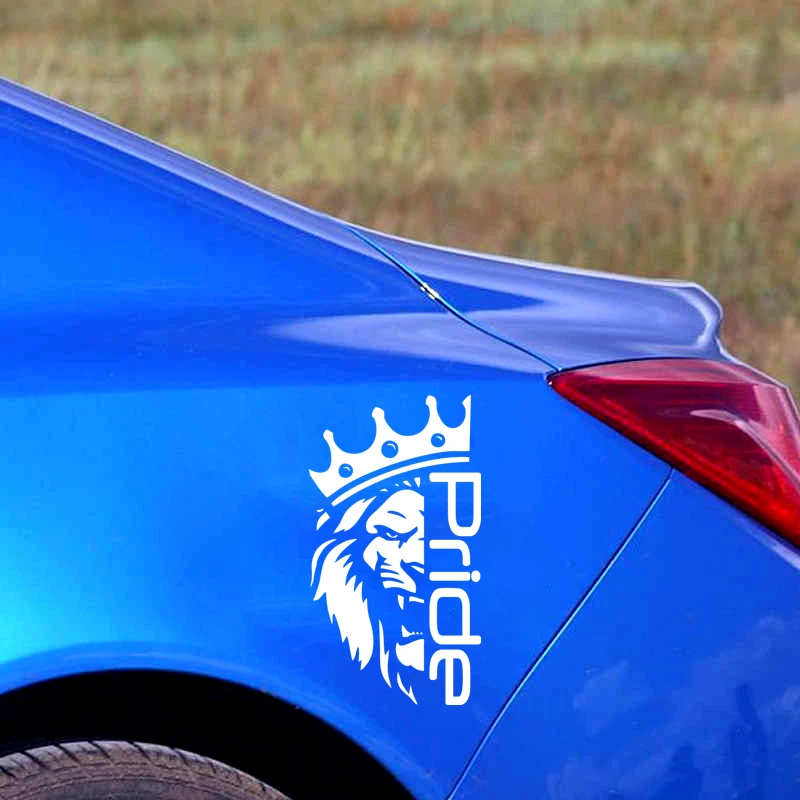 

Die cut vinyl decal lion comes car sticker body bumper rear window car sticker waterproof car decoration