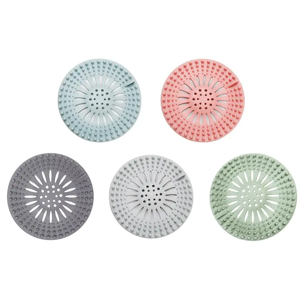 1 шт силиконовые крышки для душа стопор волос фильтр универсальные резиновые
