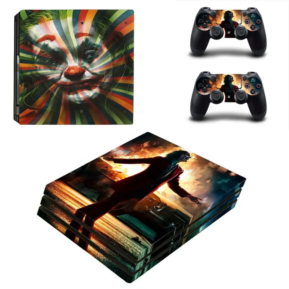 Наклейка Movie The Joker PS4 Pro s PS 4 Play station Виниловая наклейка для playstation консоль и