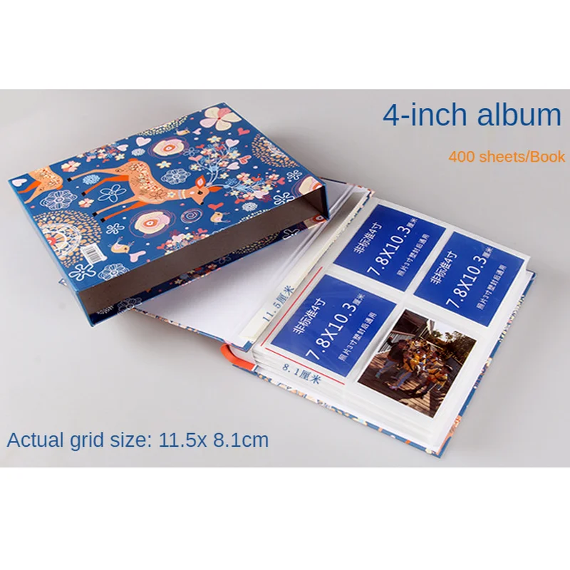 Лидер продаж 4 дюймовый фотоальбом простой мини освежающий креативный с